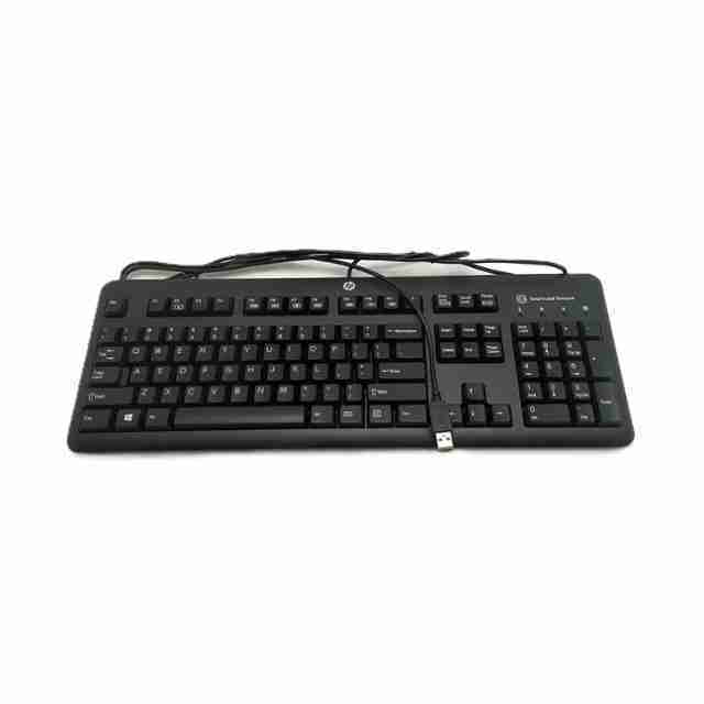HP USB US Smartcard CCID QWERTY Keyboard 700847-001 - New
