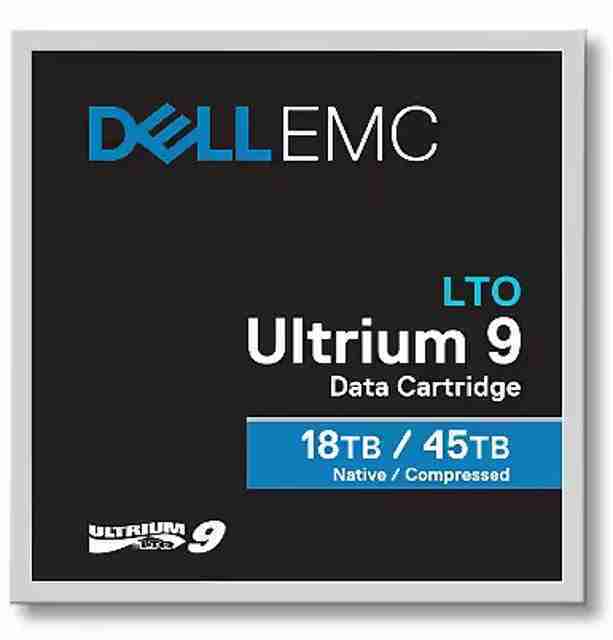 LTO-9 Ultrium Tapes 18/45TB, DELL CMXW0, HPE Q2079A, IBM 02X5W68