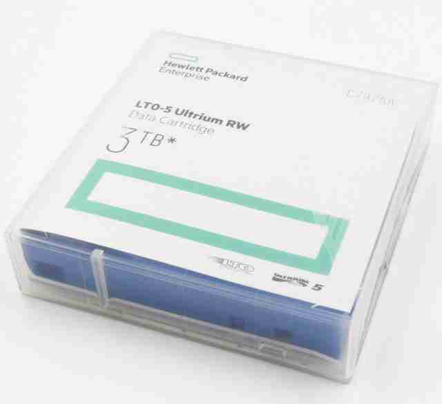 LTO-5 Ultrium Tapes HPE C7975A, C7975AN, C7975AL 1.5/3.0TB, storage media