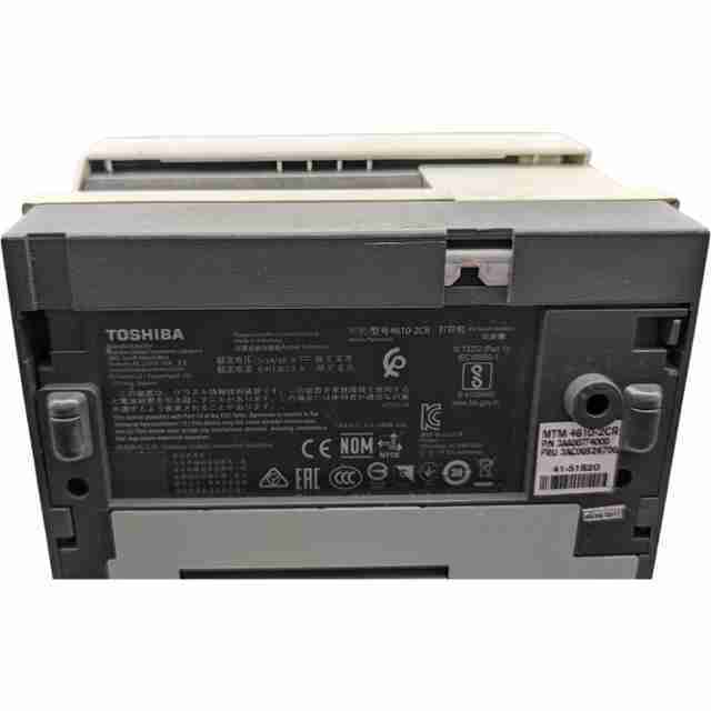 TOSHIBA 4610-2CR Thermal POS Receipt Printers, Pearl White, RS-485