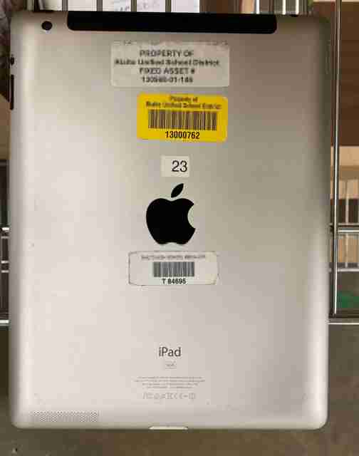 QTY226 Apple iPad A1430/1416/1396/1395/1337/1219 16GB 32GB 64GB Unlock, MDM,Crack Screen