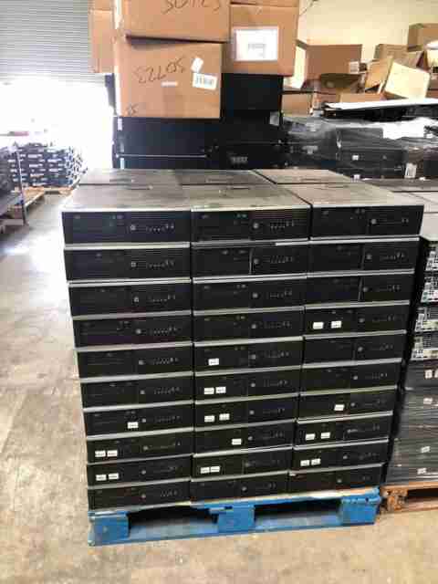 QTY 150 HP EliteDesk 8300 SFF Desktop Computer Intel Core i5, 4GB