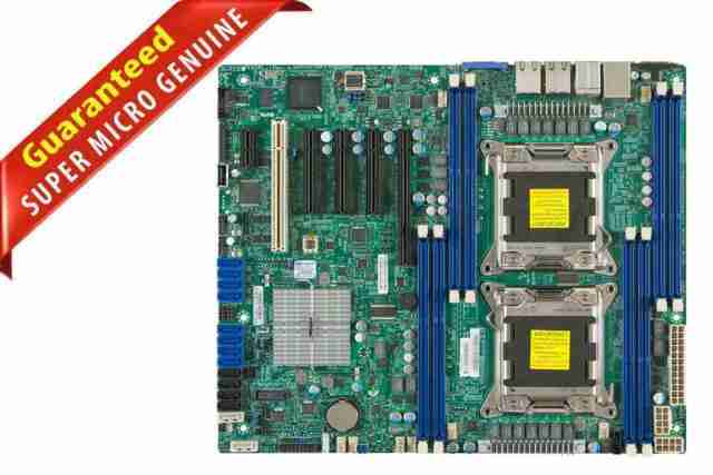Supermicro Dual Intel Xeon E5-2600 v1/v2 dual socket LGA2011 ATX Server Motherboard X9DRL-iF