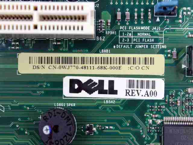Dell Dimension 3100 E310 Motherboard WJ770 CN-0WJ770 JC474