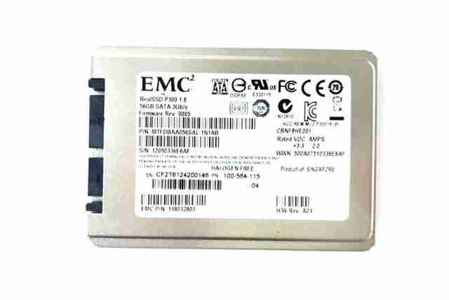 EMC Real SSD P300 1.8 56GB SATA 3GB/S 118032803 MTFDBAA056SAL-1N1AB 100-564-115