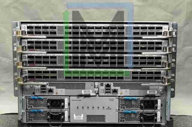 CISCO N9K-C9504 NEXUS 9504 CHASSIS BUNDLE + X4 N9K-X9732C-EX X4 N9K-C9504-FM-E