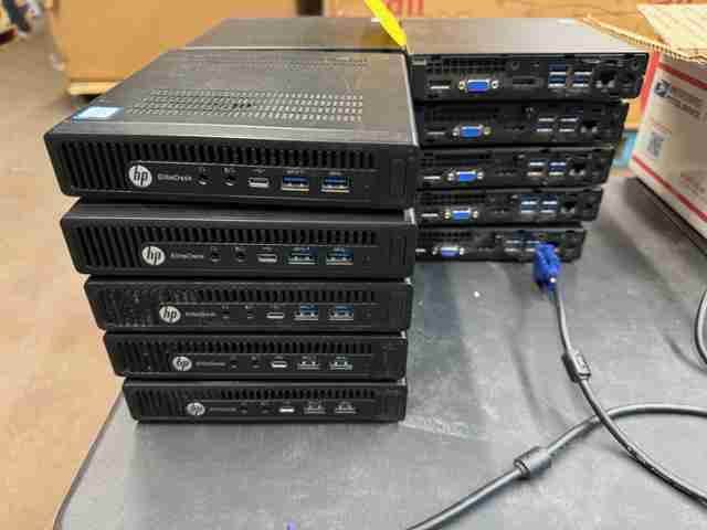 115 micro desktop computers Dell, HP and Lenovo