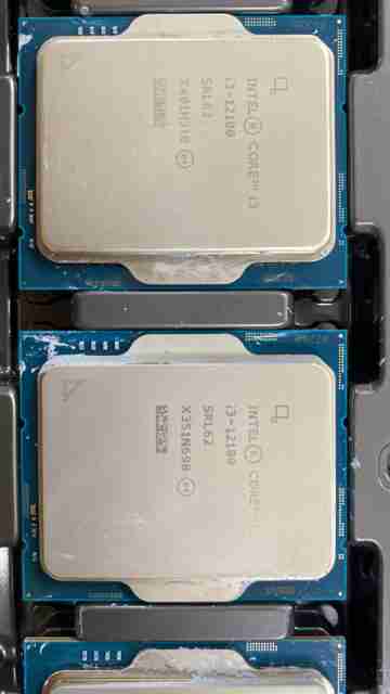 500 units Intel Core i3 12100 SRL62 Processor Clean Pulled (A Grade)