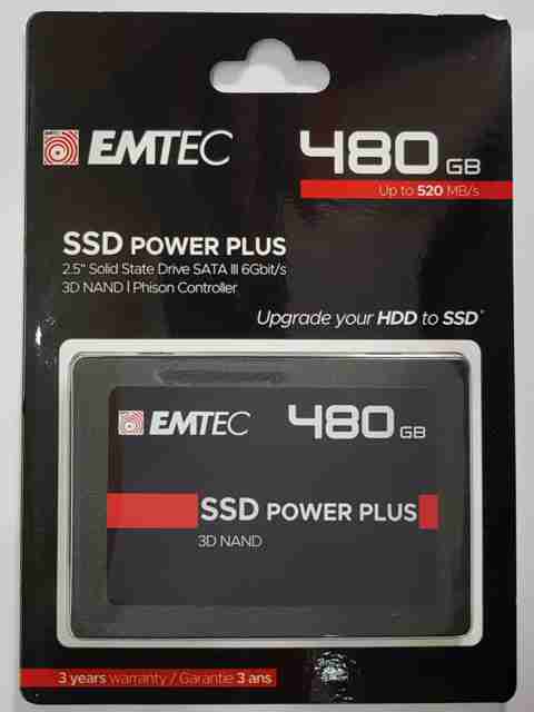 1000x 480Gb SSD 2.5" Competitive Pricing EMTEC