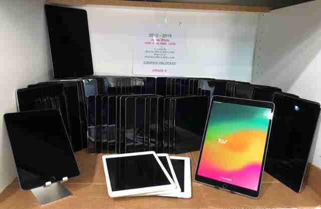 76x UNITS of Apple iPad Pro, AIR & iPad Mini 2014 to 2019 - 128GB 64GB 32GB - GRADE A - TAKE ALL