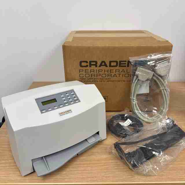 Lot of 50 CRADEN DP8 Passport Book Printer dual serial interface New Factory Sealed