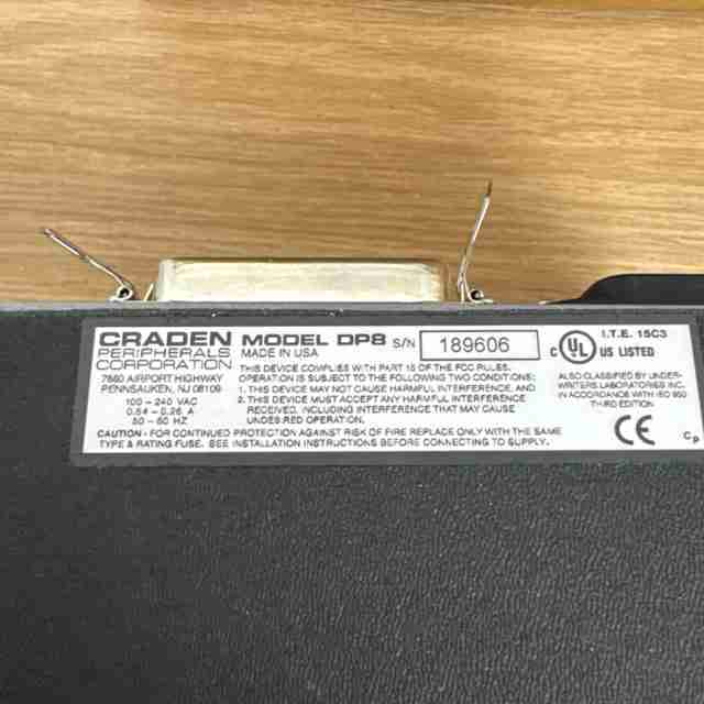 Lot of 50 CRADEN DP8 Passport Book Printer dual serial interface New Factory Sealed