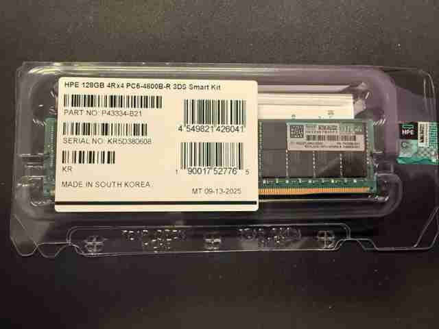  HPE P43334-B21 128G 4800   64PCS