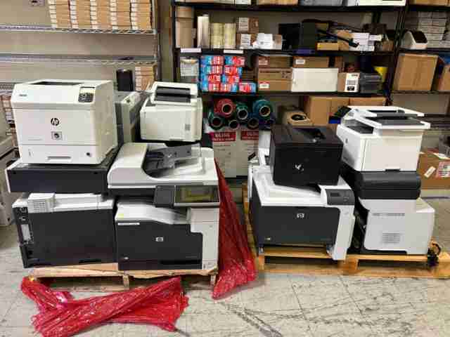13 Mixed Lot of Untested Printers HP/Canon