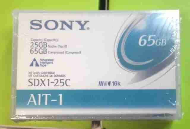 Sony #SDX125C, 300 at $18 ea, 8mm AIT-1, 25/65GB Tape Cartridge